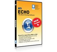 NTI Echo 6 | Disk Cloning & Migration Software | Make an exact copy of HDD or SSD with Dynamic Resizing | Download Card | Lifetime License (Not 1-Year Subscription!)