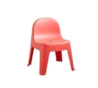 NTIYOU Poggiapiedi Poltrona ispessita Sgabello Piccola sedia in plastica Panca Piccolo sgabello basso Sgabelli cambiascarpe antiscivolo for la casa Sgabello creativo Sala(Red)