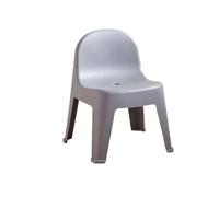 NTIYOU Poggiapiedi Poltrona ispessita Sgabello Piccola sedia in plastica Panca Piccolo sgabello basso Sgabelli cambiascarpe antiscivolo for la casa Sgabello creativo Sala(Gris)