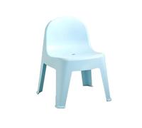 NTIYOU Poggiapiedi Poltrona ispessita Sgabello Piccola sedia in plastica Panca Piccolo sgabello basso Sgabelli cambiascarpe antiscivolo for la casa Sgabello creativo Sala(Light Blue)