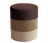 NTIYOU Poggiapiedi Pouf poggiapiedi vintage Futon rotondo Sgabelli colorati Soggiorno Camera da letto Sgabello divano multifunzione Sala