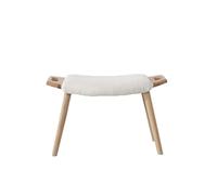NTIYOU Poggiapiedi Sedia in legno Sgabello Panca Sgabello for divano in tela Sgabello for cambio scarpe for ingresso for soggiorno domestico, camera da letto Sgabello creativo Sala(Beige)