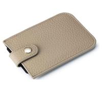 NTIYOU Portafogli Portafoglio Portafoglio da donna in pelle Mini porta carte Portamonete universale tutto in uno Tasca portamonete semplice unisex Resistente allo strappo Durevole (Color : Grey-1)