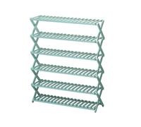 NTIYOU Scarpiere Organizzatore for riporre le scarpe Scaffale for scarpe Scarpiera a 3/4/5/6 livelli, Scaffale for la casa for scarpe, Scaffale for scarpe for vasi da fiori Porta d'ingresso(6 layers)