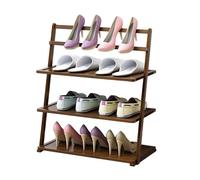 NTIYOU Scarpiere Scaffale for scarpe in bambù a 3 livelli, organizer for riporre le scarpe, for l'ingresso, for la casa, for riporre le scarpe Porta d'ingresso(50 * 24 * 60cm)