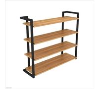 NTIYOU Scarpiere Scaffale for scarpe multifunzionale a 3 livelli, scaffale for scarpe autoportante, for ingresso Porta d'ingresso