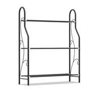 NTIYOU Scarpiere Scarpiera a 3 livelli Scaffale di stoccaggio semplice Scaffale for soggiorno Camera da letto Scaffale for scarpe Scaffale for scarpe for balcone Scaffale for piante Porta d'ingresso