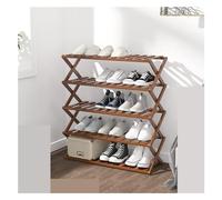 NTIYOU Scarpiere Semplice scarpiera a 5 livelli Scarpiera economica Scarpiera for camera da letto, soggiorno, installazione gratuita Porta d'ingresso
