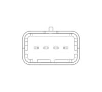 NTK 90627 Debimetro per CITROËN,FIAT,FORD,LANCIA,PEUGEOT,VOLVO