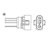 Ngk OZA659-EE46 5748 Sonda Lambda Ntk Ossigeno O2 Scarico Sonda OZA659EE46