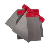 NTools SMS Set - Set di 4 spatole giapponesi in acciaio | lo strumento ideale come coltello da rivestimento, perfetto per stucco carroseria, levigatura, raschietto, fai da te | 4 misure per diversi
