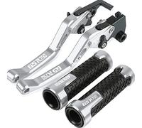 NTPJK Accessori freno a mano Per SUZUKI GSR750 GSR 750 2011-2020 2017 2015 2012 2013 2014 2016 2018 2019 Manopole Del Motociclo Fine Freno Leva Di Frizione(Silver)