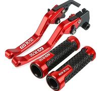 NTPJK Accessori freno a mano Per SUZUKI GSR750 GSR 750 2011-2020 2017 2015 2012 2013 2014 2016 2018 2019 Manopole Del Motociclo Fine Freno Leva Di Frizione(Red)