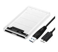 NTQinParts Custodia esterna per hard disk esterno da 2,5 pollici, SATA USB 3.0, per Samsung 870 EVO SATA III SSD da 2,5 pollici, 250 GB, 500 GB, 1 TB, 2 TB, 4 TB