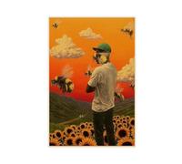 NTRECS Poster vintage su tela Tyler The Creator Flower Boy 4, decorazione per camera da letto, ufficio, camera da letto, regalo, senza cornice, 20 x 30 cm