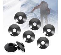 NTRUXZP 8 pezzi bastoncini da trekking in gomma neve fango cestino da sci bastoncini da trekking cestini di ricambio bastoncini da trekking Accessorio di ricambio per bastoncini da trekking