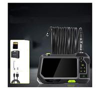 NTS500 5.0 "LCD Schermo 8mm Dual Lens 1080p Endoscope Fotocamera Endoscopio IP67 HD. Borescope di ispezione dell'automobile del tubo 5. 0mp 32 GB 350. 0mah. Li- Batteria, Visione chiara(3M)