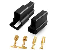 NTSUMI Set di 2 connettori maschio e femmina per sostituire R77476 T28586 adatto per cablaggio frizione John Deere, con terminali maschio e femmina da 14 a 18 gauge