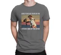 NTUSLFPG The Mummy Brendan Fraser T-Shirts Men Mummy Male God Funny 100% Cotton Tees Crewneck Short Sleeve T Shirts To Navy Blue XL