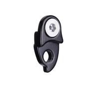 NTWNTW 1 pz. Estensione del gancio del deragliatore posteriore della bicicletta, in alluminio, for bici da strada, MTB, telaio, gancio posteriore, parti di biciclette(Black)