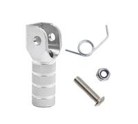 NTWNTW 1 pz. Punta della leva del cambio in alluminio billet, ricambio compatibile con SX SXF EXC EXCF XC XCF XCW XCFW 250 300 350 450 520 530 105 625 990(Silver)