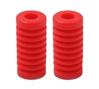 NTWNTW Copertura in gomma for pedale leva cambio moto, compatibile con(Red 2pcs)