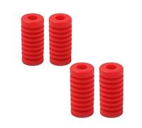 NTWNTW Copertura in gomma for pedale leva cambio moto, compatibile con(Red 4pcs)