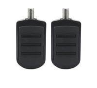 NTWNTW Leva del cambio anteriore e posteriore, pedane del cambio con puntale e pedale, accessori for moto compatibili con Touring Road King Softail FL dal 1988 al 2024(Black One Pair)