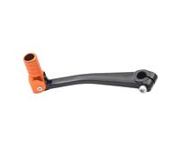 NTWNTW Leva del cambio pieghevole in alluminio CNC for moto compatibile con le leve del cambio for moto da cross e pit bike da 110, 125, 140, 150 e 160 250 cc.(Black orange)