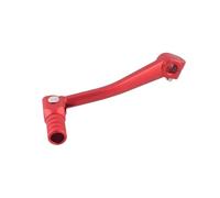 NTWNTW Leva del cambio pieghevole in alluminio CNC for moto compatibile con le leve del cambio for moto da cross e pit bike da 110/125/140/150/160/250 cc.(Red)