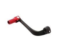 NTWNTW Leva del cambio pieghevole in alluminio CNC for moto fuoristrada CR F110R Leva del cambio pieghevole forgiata ad alta resistenza for scooter(Red black)