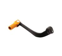 NTWNTW Leva del cambio pieghevole in alluminio CNC for moto fuoristrada CR F110R Leva del cambio pieghevole forgiata ad alta resistenza for scooter(Gold black)
