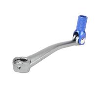 NTWNTW Leva del cambio pieghevole in lega di alluminio CNC for moto, compatibile con moto, ATV, Dirt Pit Bike, leva del cambio CNC-125(Grey Blue)