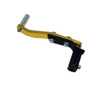 NTWNTW Leva del cambio regolabile in alluminio CNC for moto, leve del cambio, pedale di avviamento for fuoristrada, ATV e moto(Gold)
