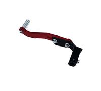 NTWNTW Leva del cambio regolabile in alluminio CNC for moto, leve del cambio, pedale di avviamento for fuoristrada, ATV e moto(Red)