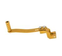 NTWNTW Pedale del cambio for moto, leva del cambio pieghevole in alluminio CNC, compatibile con ATV, Dirt Bike, ciclomotore e scooter.(Gold)