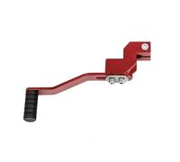 NTWNTW Pedale del cambio pieghevole in alluminio for moto compatibile con XT YZ WR MT YZF WRF 80 100 125 250 250X 250R Motocross(Red)