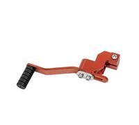NTWNTW Pedale del cambio pieghevole regolabile in lega di alluminio CNC, compatibile con motori da 110 cc e 125 cc.(Gi orange)