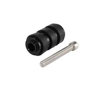 NTWNTW Pedane for moto, leva del cambio, leva del cambio in alluminio, compatibili con Touring, Electra Glide, Sportster, XL883, Breakout, Softail(Black 1pc)
