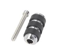 NTWNTW Pedane for moto, leva del cambio, leva del cambio in alluminio, compatibili con Touring, Electra Glide, Sportster, XL883, Breakout, Softail(Chrome 1pc)