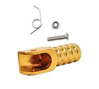 NTWNTW Punta della leva del cambio a gradino for pedale freno posteriore for moto compatibile con XCW XCF-W EXC EXC-F SX SXF XC XCF TPI 125 250 300 350 500(Shift Tip Gold)