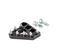 NTWNTW Punta della leva del cambio a gradino for pedale freno posteriore for moto compatibile con XCW XCF-W EXC EXC-F SX SXF XC XCF TPI 125 250 300 350 500(Step Plate Black)