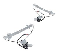 NTY 2X Alzavetro Elettrico Anteriore Sinistro Destro Per Honda Civic VII