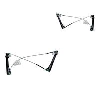 NTY 2X Alzavetro Elettrico Anteriore Sinistro Destro Per Seat Ibiza III 6L1