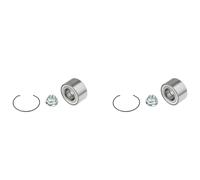 NTY 2x Cuscinetto Ruota Mozzo Anteriore per Dacia Sandero II Logan MCV Ks _ 1.6