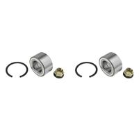 NTY 2x Cuscinetto Ruota Mozzo Assale Posteriore per Dacia Duster Hm _ 1.3 Tce