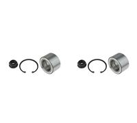 NTY 2x Cuscinetto Ruota Mozzo Asse Ant. per Mercedes-Benz Classe M W164 ML 320