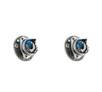 NTY 2x Cuscinetto Ruota Mozzo Asse Ant. per Opel Zafira B A05 1.8 1.6 CNG Turbo