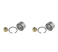 NTY 2x Cuscinetto Ruota Mozzo Asse Anteriore Destro SX per Mazda 2 Dy 1.4 1.25