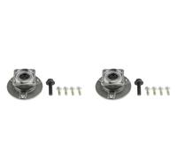 NTY 2x Cuscinetto Ruota Mozzo Asse per Smart Fortwo Cabrio 451 1.0 450 0.7